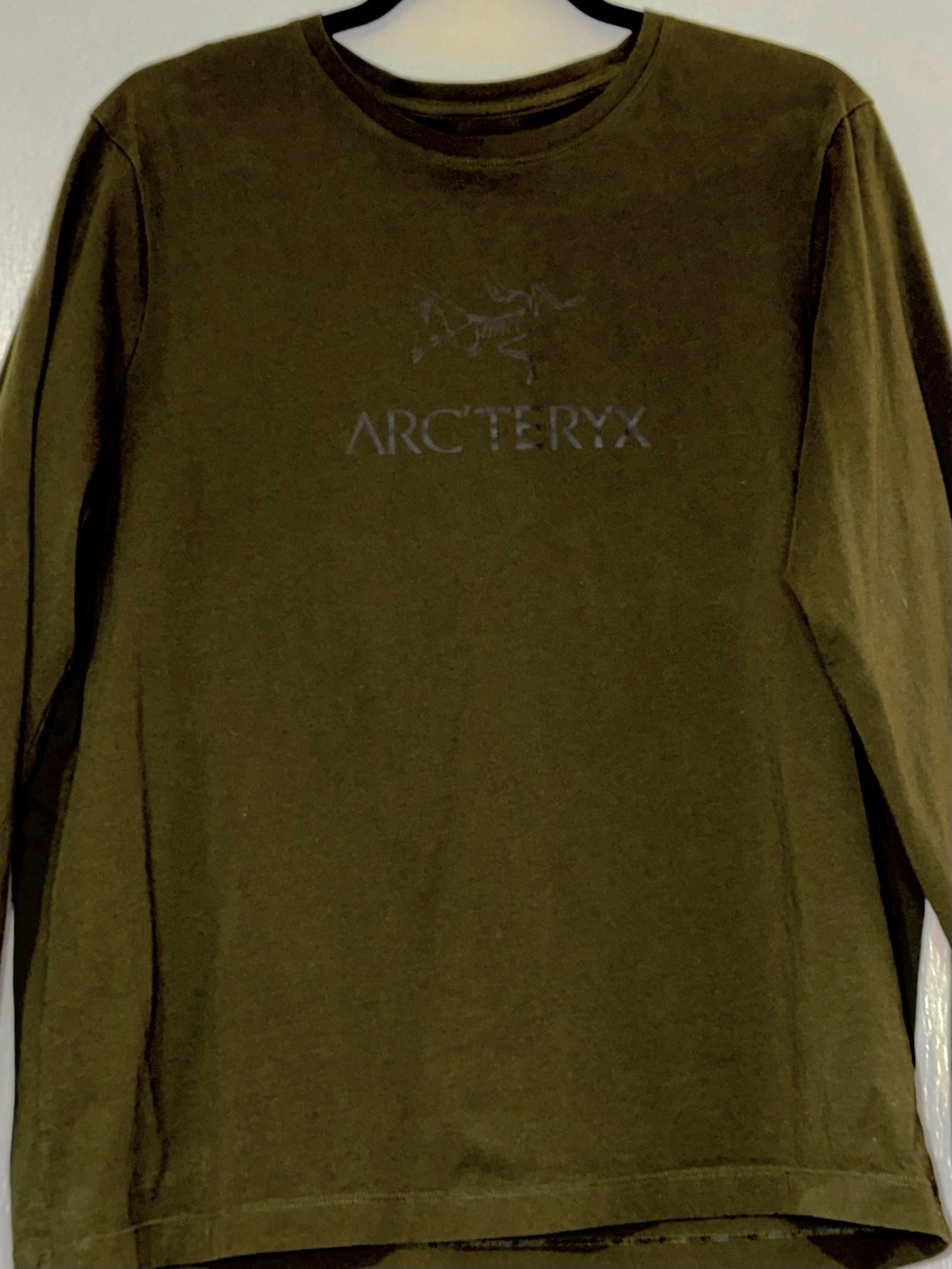 Arc'teryx Olive Green Long Sleeve Logo Tee - Picture 10 of 10